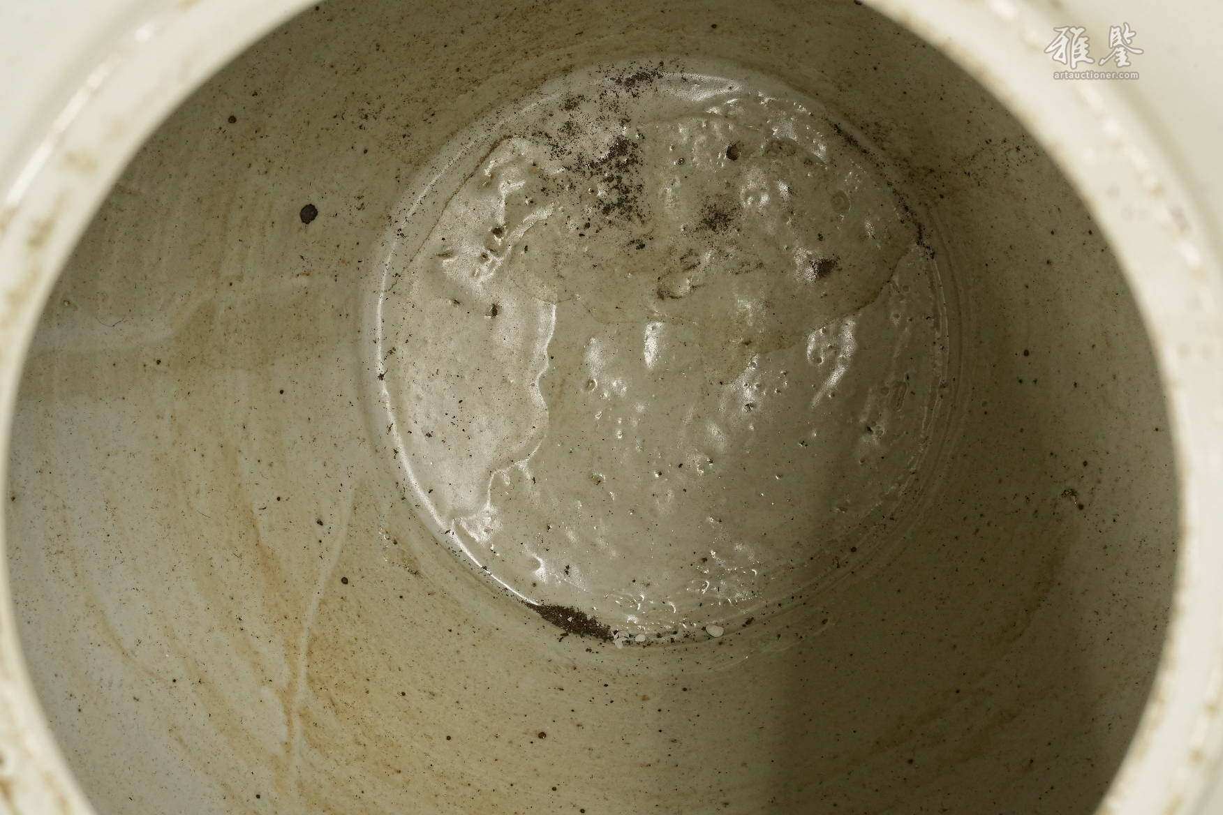 李朝时代 17-18世纪 白瓷月亮罐 本物保证