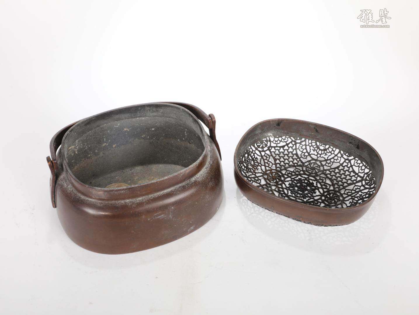 張鳴岐製銅手爐